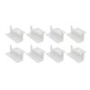 57PCS Solar Panel Mounting Brackets Aluminum Alloy Strong Support Solar Roof Mount Kit for RVs Trail
