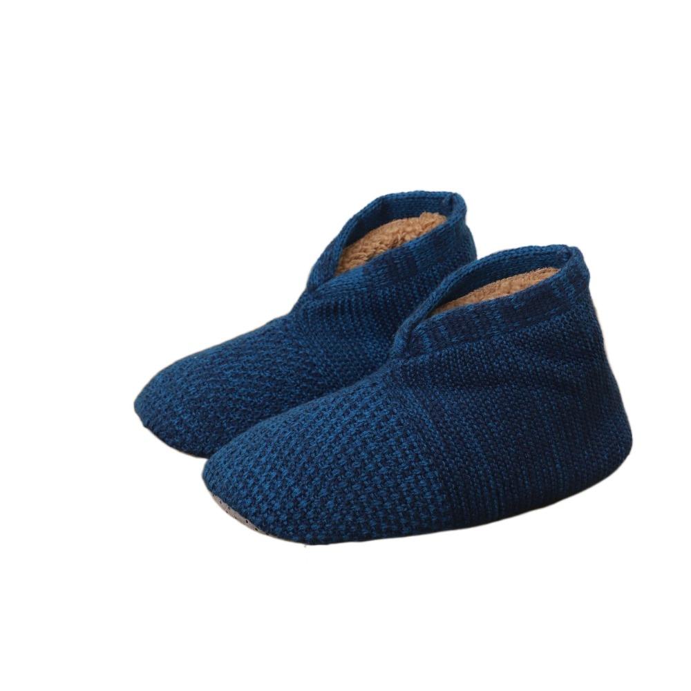 

Non-slip Winter Floor Socks Ankle Tube Knitted Sleeping Socks Thicken Plush Socks Fall/Winter темно-синий
