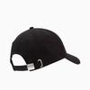 Calvin Klein Trendy and fashionable pure cotton embroidered dome curved brim cotton peaked cap men and women same style couple model black HX0220