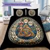 Cat Kingdom Symbols Pattern Bedding,Quilt Set Quilt Cover Pillowcase Home Birthday Gift (1*duvet Cover+2*pillowcase,without Core)
