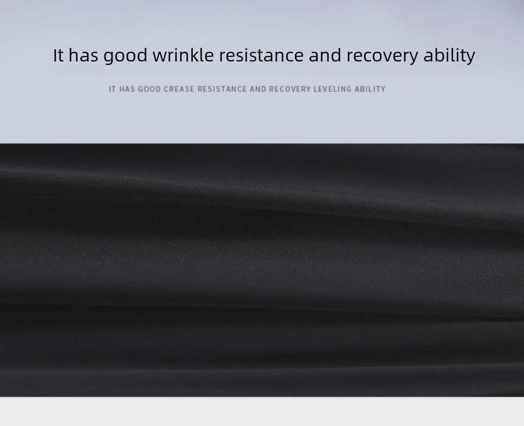 Pantalones rectos negros de cintura alta y pierna ancha, ajustados, de primavera 2024: nueva moda informal con corte drapeado.