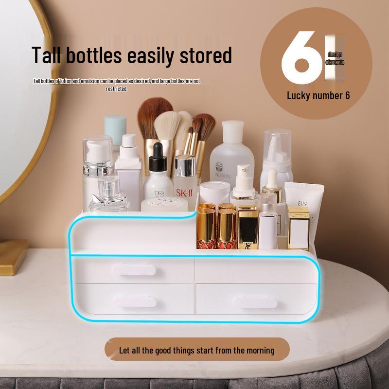 Organizér na péči o pleť a make-up: Prachotěsné úložiště na masky, rtěnky, štětce a další