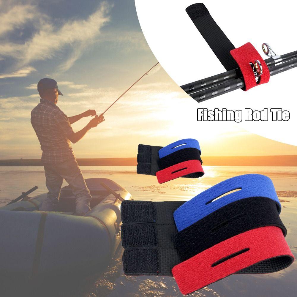 

10pcs Multicolor Non-slip Firm Diving Materials Bandage Holder Fishing Rod Tie Stick