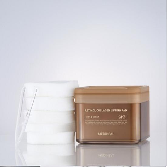 Mediheal Retinol Collagen Elasticity Pads 100 Sheets, 100 Sheets, 1 Piece