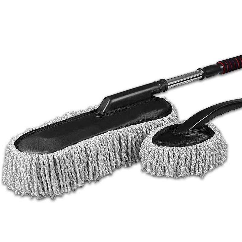 JNL Telescopic Car Wash Mop and Dust Duster Set