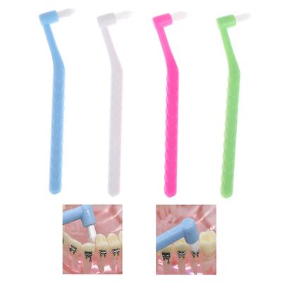 1 Stück kieferorthopädische Interdentalbürste Einzelstrahl weiche Zahnreinigungszahnbürste