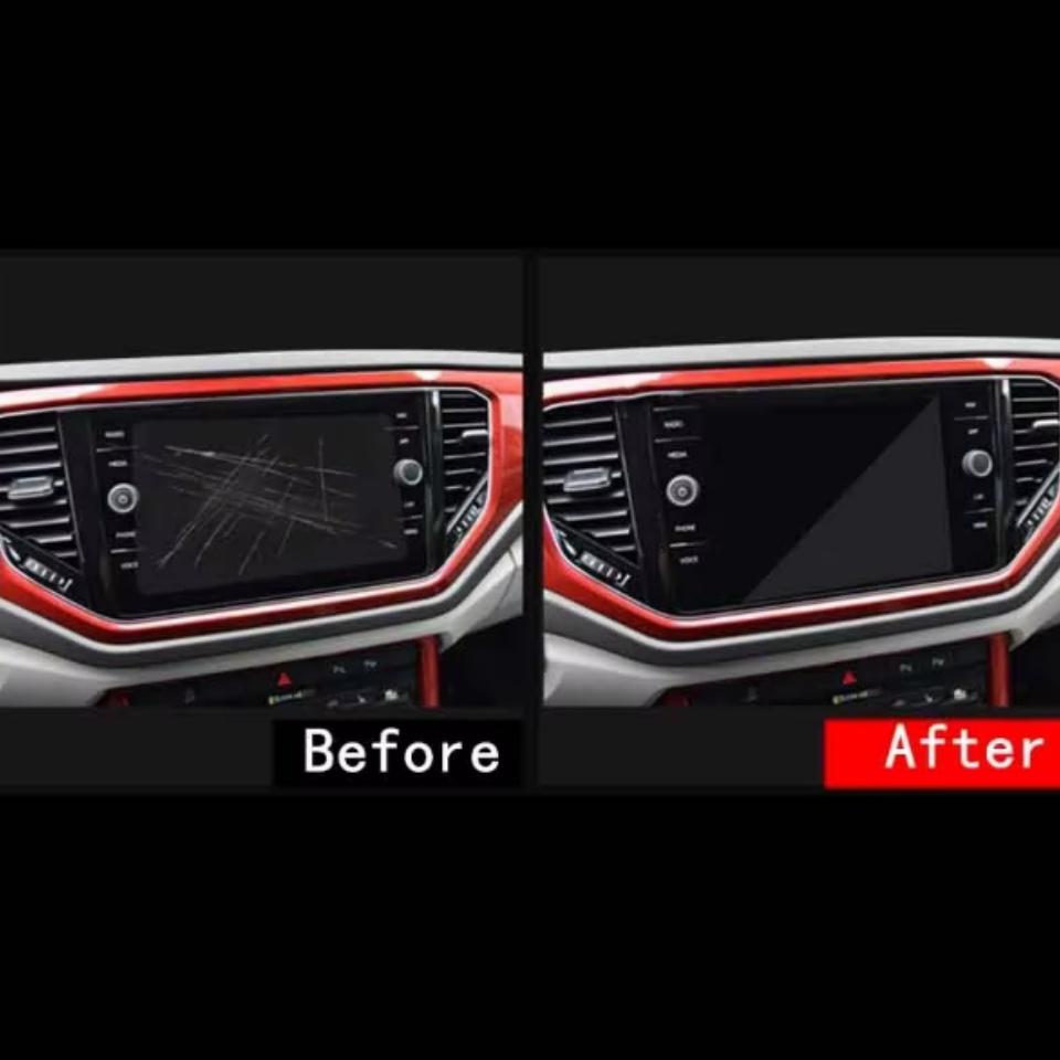 For Volkswagen VW T-ROC T ROC 2017 2018 2019 2020 2021 2022 TROC Car Navigation LCD Display Tempered Glass Screen Protector Film