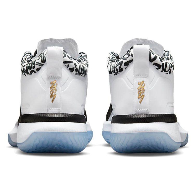 Air Jordan Zion 1 PF Gen Zion Men Sneakers Black White Metallic-Gold DA3129-002