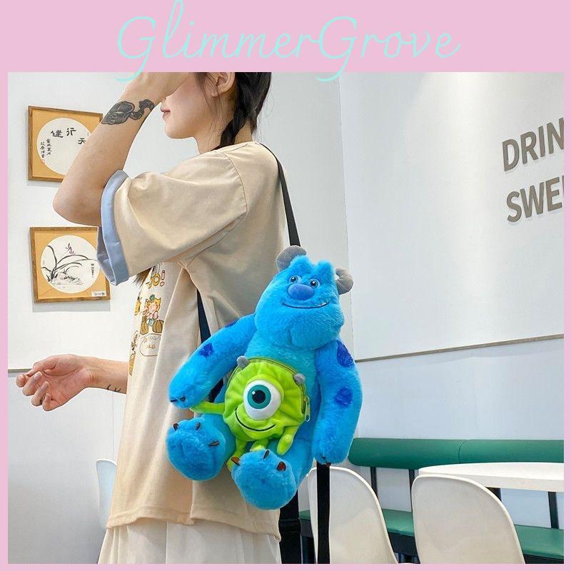 Inc James Monsters P Sulley Sullivan Plush Backpack Unisex School Bag Gift Kids