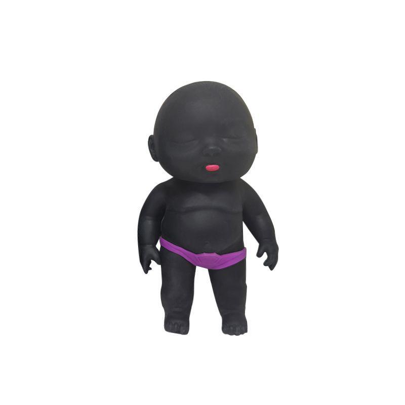 Black Skin Tone Stress Relief Doll Toy