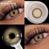 1 Pair New Colorful Contact Lenses for Eyes Blue Eye Lenses Beautiful Pupil Yearly Gray Lenses Cosmetic Green Contacts