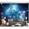 Galaxy Starry Wall Mural Removable Starry Sky Wall Sticker Modern Living Room Bedroom Home Decor Wallpaper