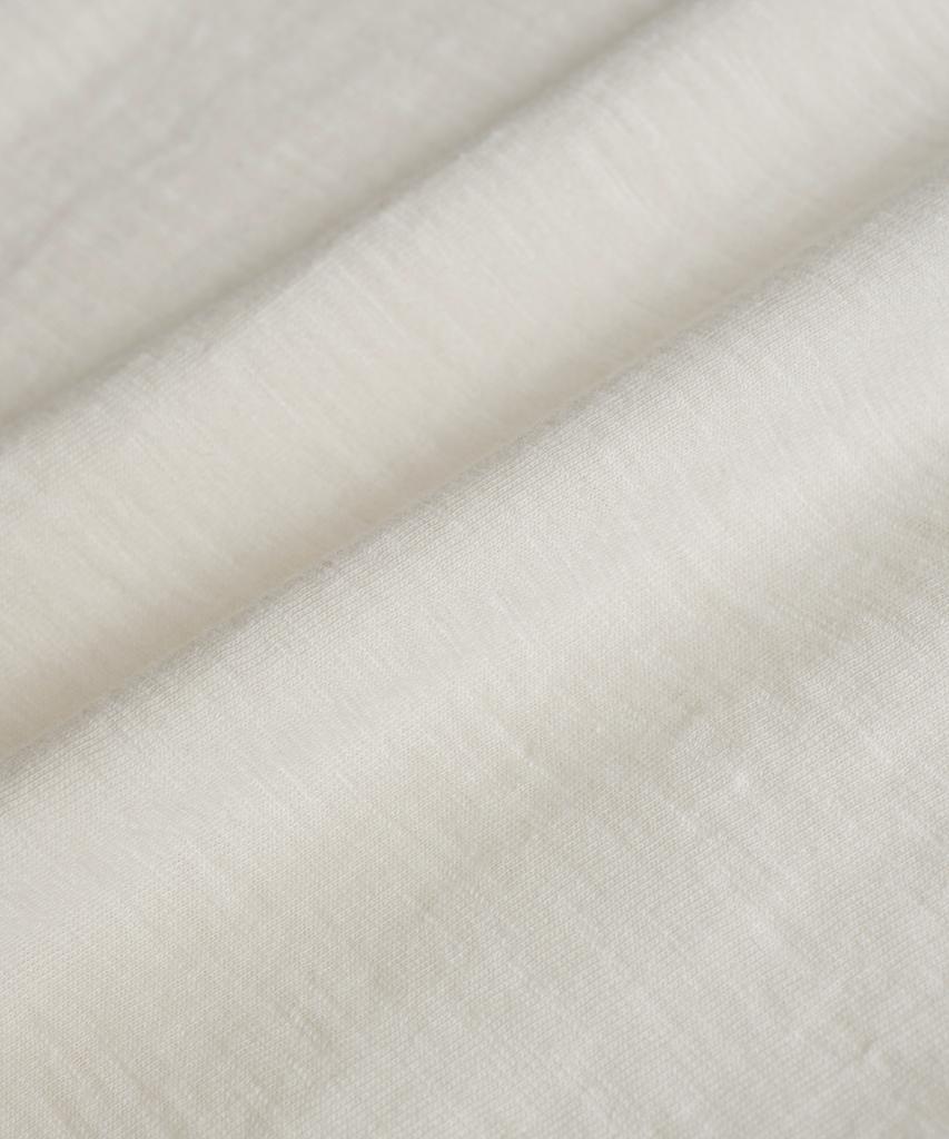 Bihebieo Slub Cotton Tublar T-Shirts Natural