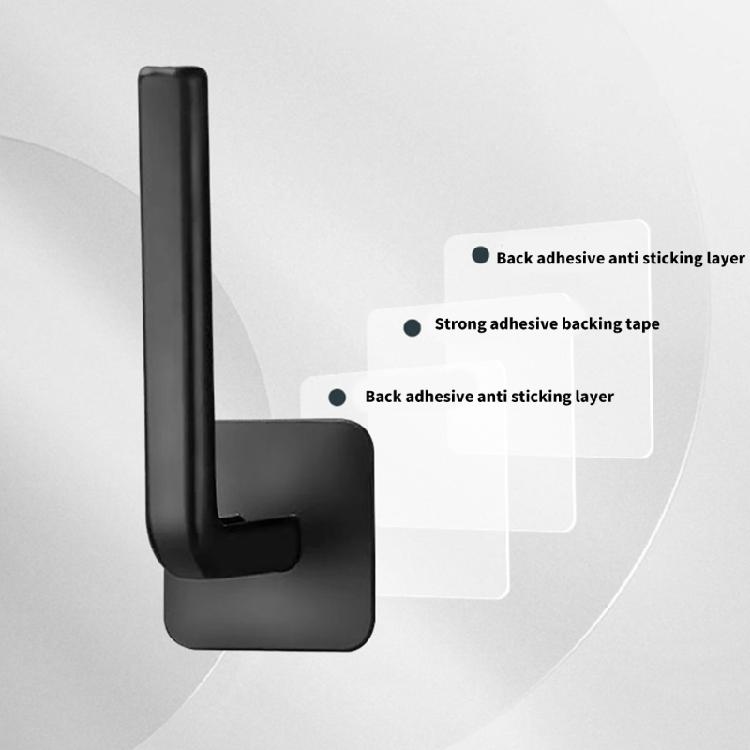 Wall Mounted Cloth Hanger Hat Racks Plastic L Shape Hat Hangers Baseball Caps Rack Hat Holder for Wall Closet Door