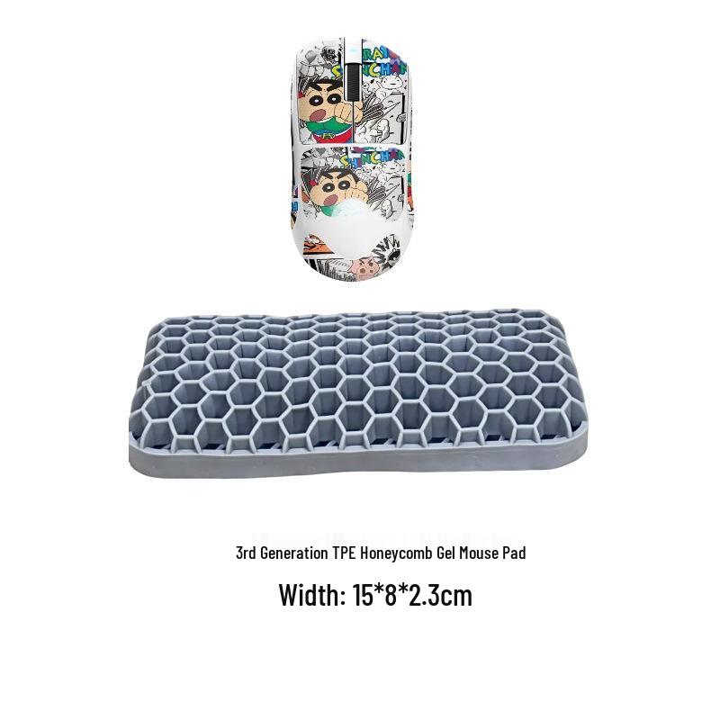 New Type Computer Keyboard & Mouse Pad with Soft, Non-Slip, Breathable Wrist Support