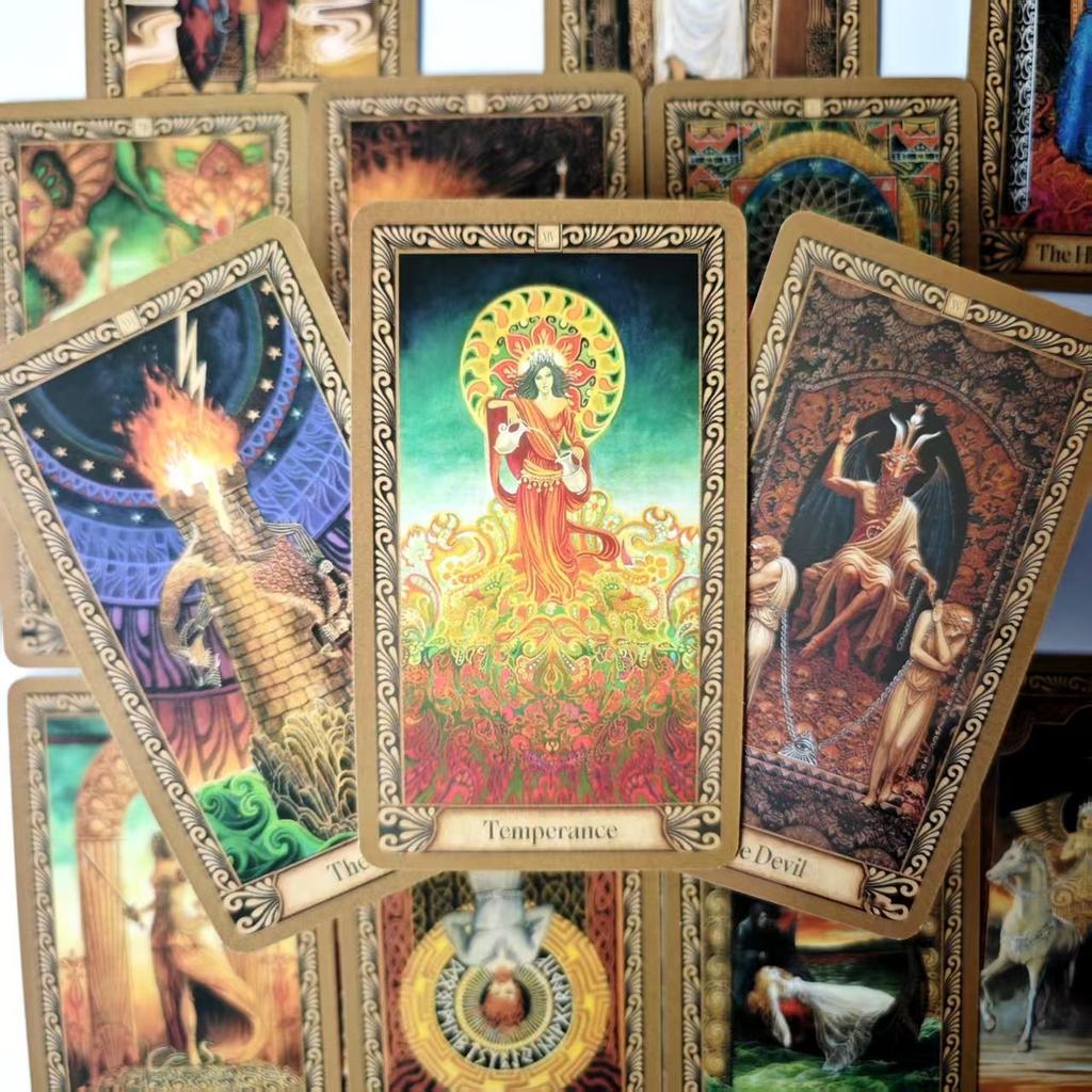 10.3*6cm Mystic Psyche Tarot Deck – 78-Card Set for Intuitive Wisdom, Spiritual Growth, and Archetypal Exploration