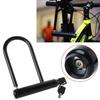 Old-Fashioned Portable U-Lock Universal Bike & Mountain Bike Folding Anti-Theft Lock with Bracket.