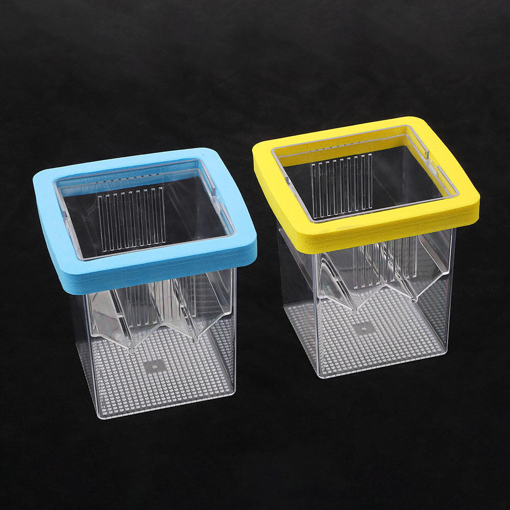 Acrylic Square Floating Fry Incubator Box, Multifunctional Aquarium Breeding Separator for Guppy Fish Parent and Fry Supplies