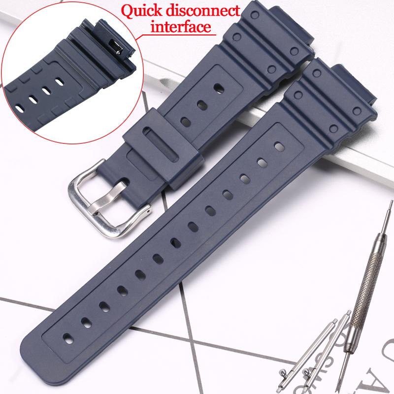 Rubber Strap Suitable For Casio  GA 2100 GA 2110 Men's Sports Waterproof Strap Watch Accessories Replacement Wristband