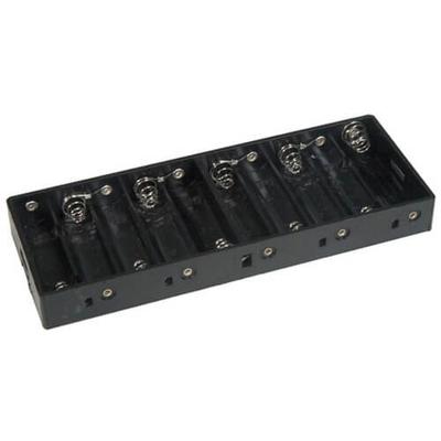 Nebeneinanderliegender Batteriehalter (10xAA)