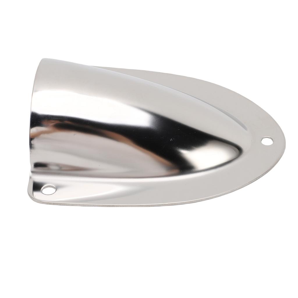 4.7 X 3.9 X 1.4in Marine Wire Vent Cover 316 Stainless Steel Polished Finish Clamshell Vent Cover