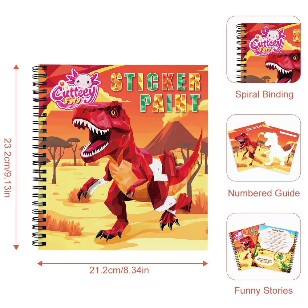 

Montessori Sticker Puzzle Book With Story For Kids Educational Jigsaw Sticker Creative Games Children s Mosaic Toy Birthday Gift