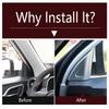 Pillar A Speaker Horn Tweeter Sound Ring Frame Cover Trim ABS Matte / Carbon Fiber Accessories Interior For MG ZS 2018 -