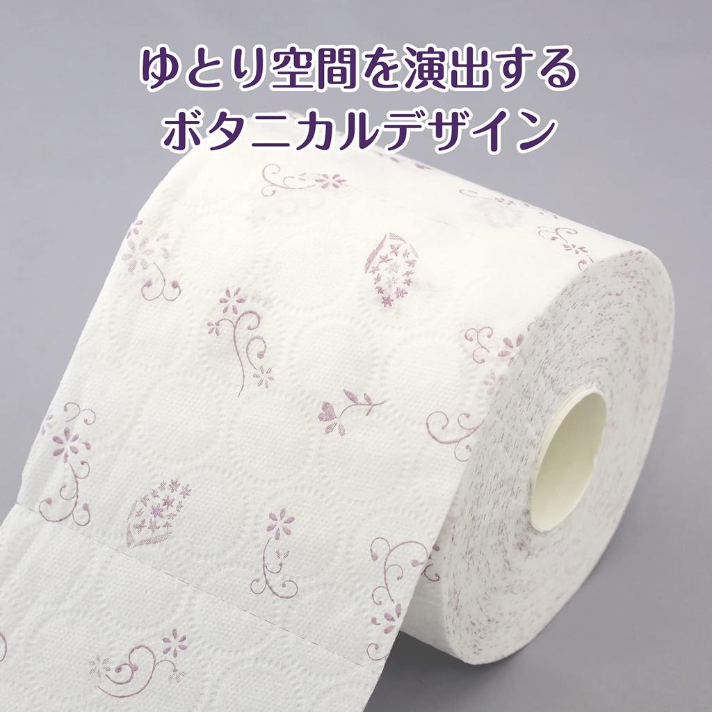 Kleenex for Shower Rolls for 12 35m Double X 8 Packs [Case Sales] Toilets, Long-lasting (8 Rolls) Toilet,