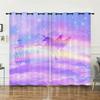 Curtains Unicorn Animal Rainbow Curtains Bedroom Living Room Blackout Curtain Perforated