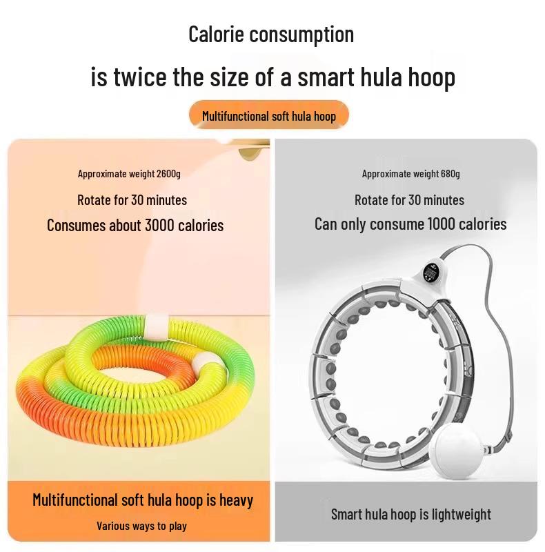 Mjuk Hula Hoop för Midjevänlig Magbantning och Minskning av Bukfett