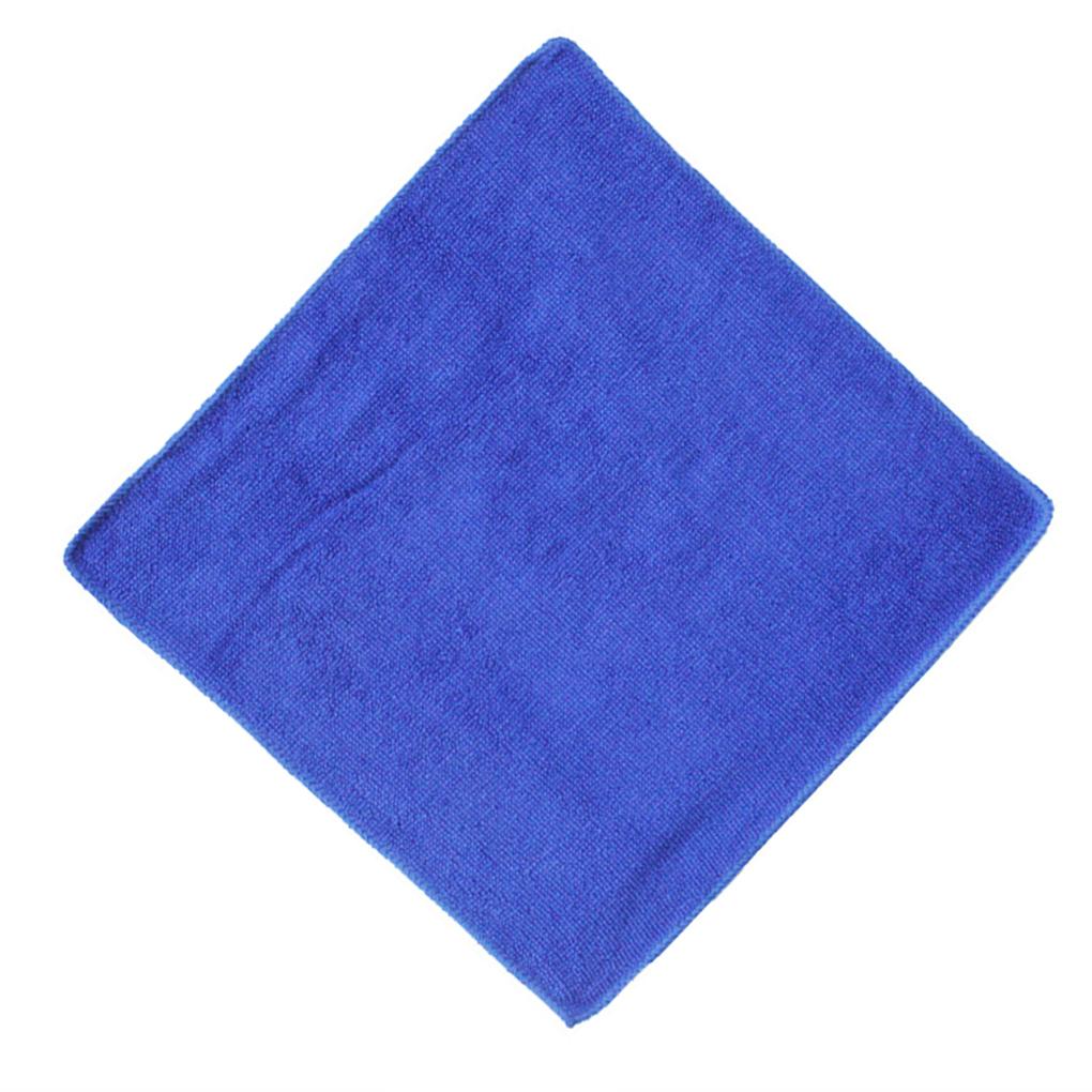 Auto-Reinigungstuch 10 Stück Weich Blau Mikrofaser Stark Saugfähig Wischtücher Haushalt Büro Waschwerkzeug