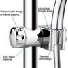 Universal Shower for Head Holder Handheld Shower Rail Slider Holder for Slide Bar Adjustable Angle Shower Sprayer Holder