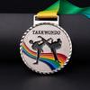 Games Taekwondo Sports Winner Golden Silver Copper Award Reward Baking Finishing