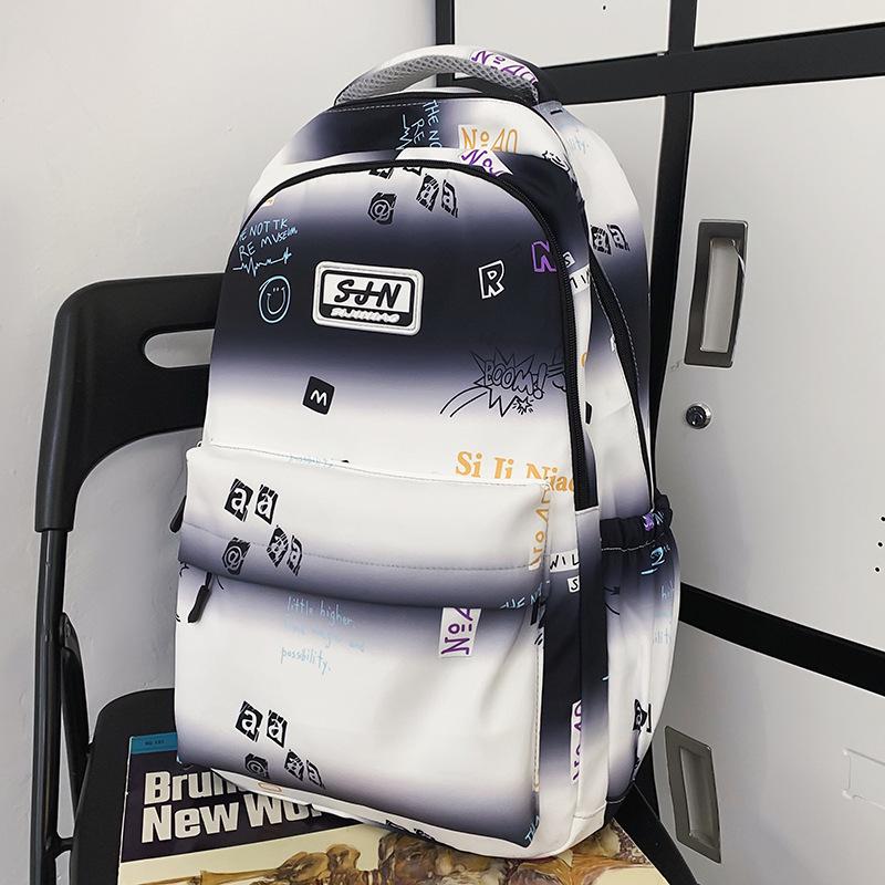 Schoolbag Children Elementary School Girls Junior High School College Students High School Students Large Capacity Printing