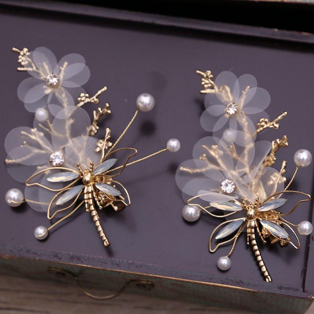 Butterfly Shaped Tassel Headwear Multicolor Hanfu Headwear New Women's Hair Accessories