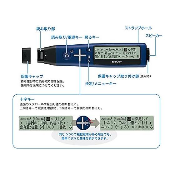 Sharp Pen Scanner Dictionary Nazoru 2 English Model BN-NZ2E