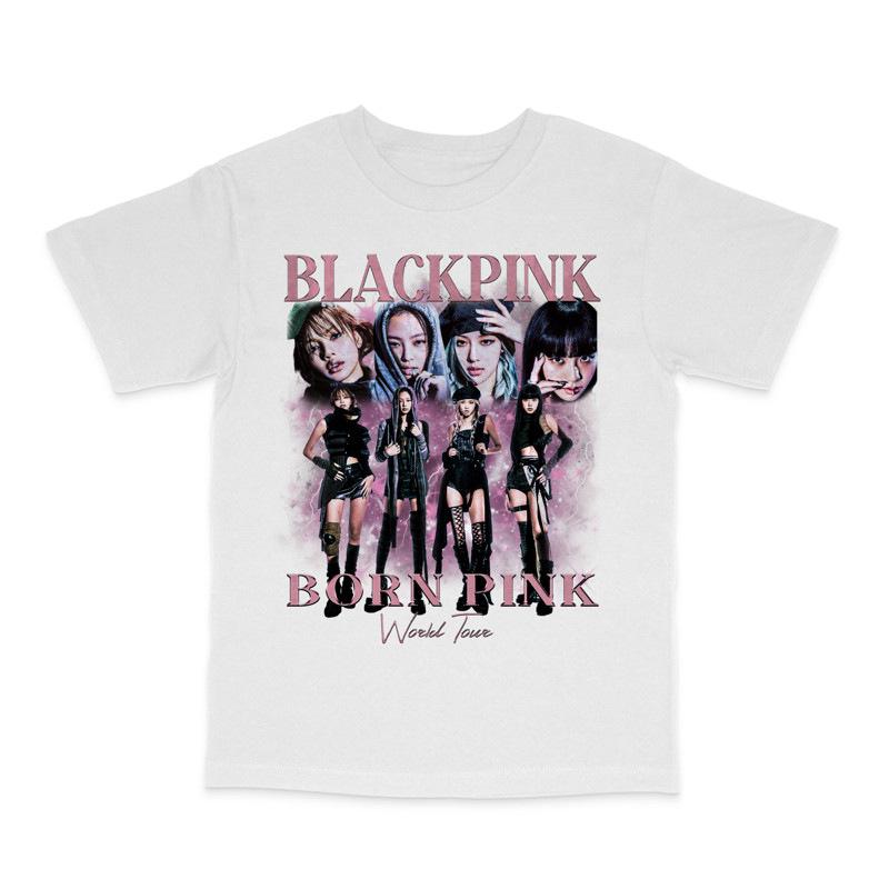 Support Women'S Group Peripheral Harajuku Printed Fashion Men'S And Women'S T-Shirts Top Short Sleeves