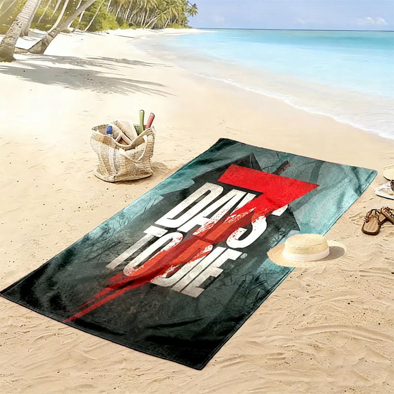 7 Days to Die Beach Towel, Large Soft Quick Dry Towel for Beach Camping Swimming