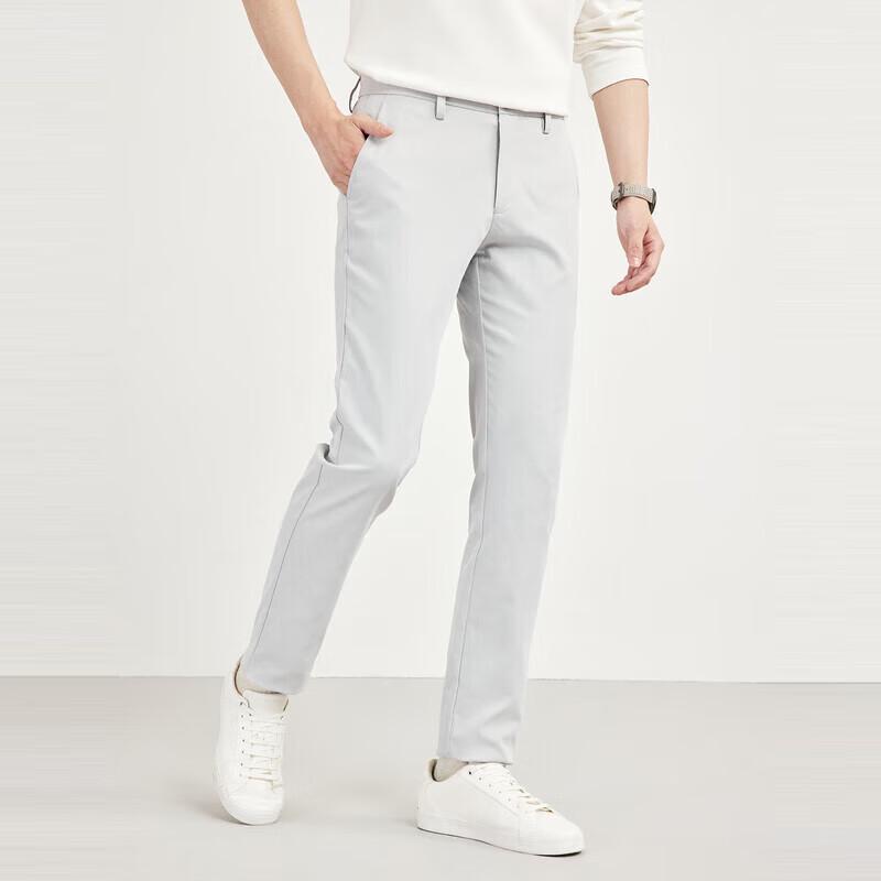 Qipilang Men's Anti-Wrinkle Business Casual Stretch Pants