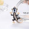 Animal Lizard Brooches Fashion Safety Brooch Pins Lapel Pins for Clothing Backpack Hat Decoration
