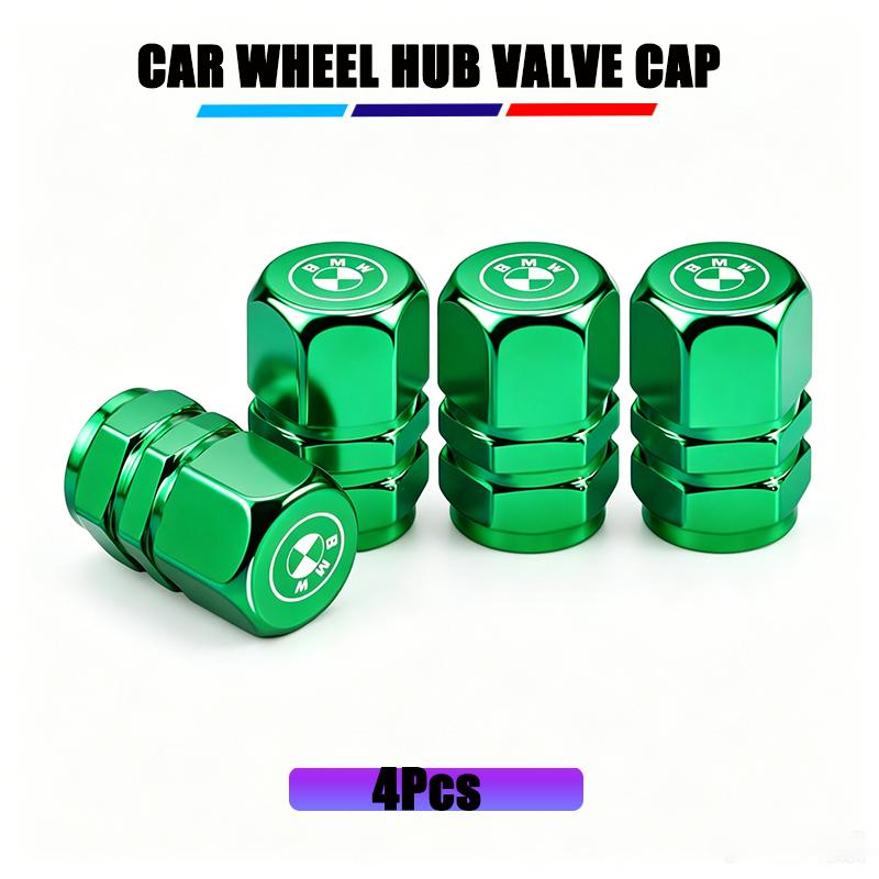 4Pcs Car Tire Valve Cover Aluminum Alloy Car Wheel Tire Valve Caps For BMW G80 G07 G42 G14 G15 G16 F82 X5 X3 M2 M3 M4 M5 M6 M7 HNZCY1