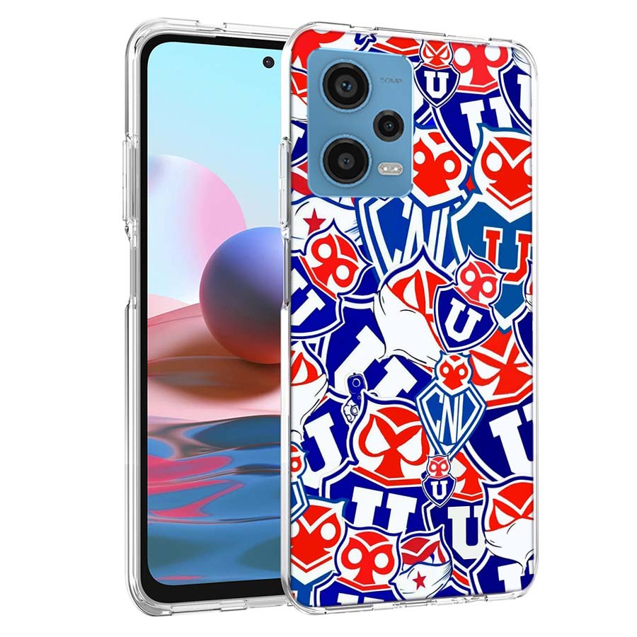 

Fondo U. De Chile LOGO Phone Case For Redmi Note 13 12 14 15 Pro Plus 13R 11 11T 11E 11S 10 Pro 10S 9 9S Cover Cell Clear TPU Ca Redmi Note 12 4G