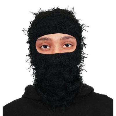 Motorcycle Riding Knitted Warm Headgear Personalised Outdoor Single Hole Balaclava Headgear for Winter