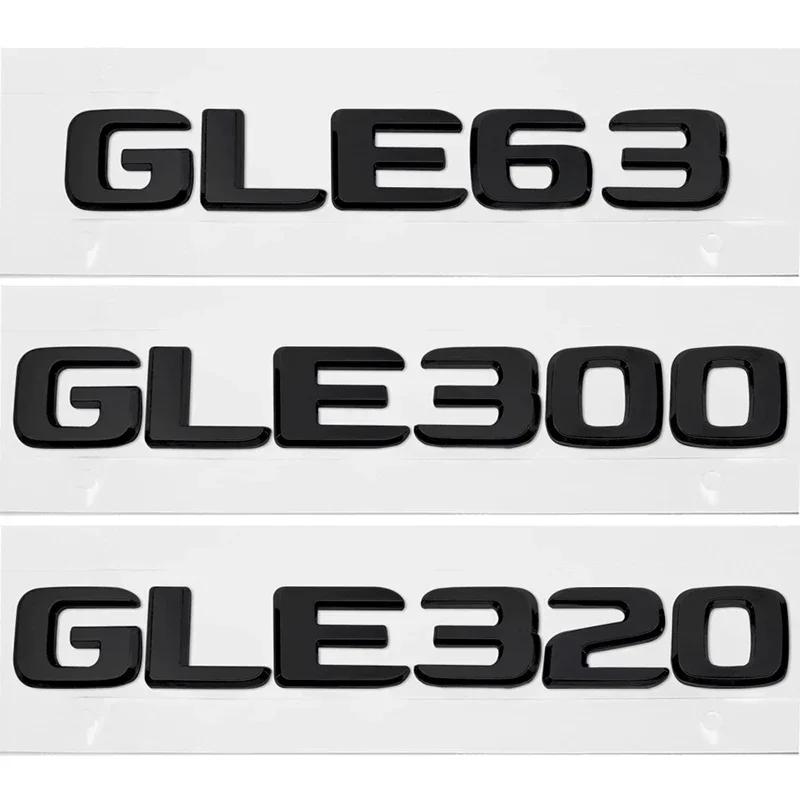 ABS 3D Letter Trunk Emblem Car Rear Tail Decal Badge for Mercedes Benz GLE53 GLE63 GLE300 GLE320 GLE350 GLE500 GLE550