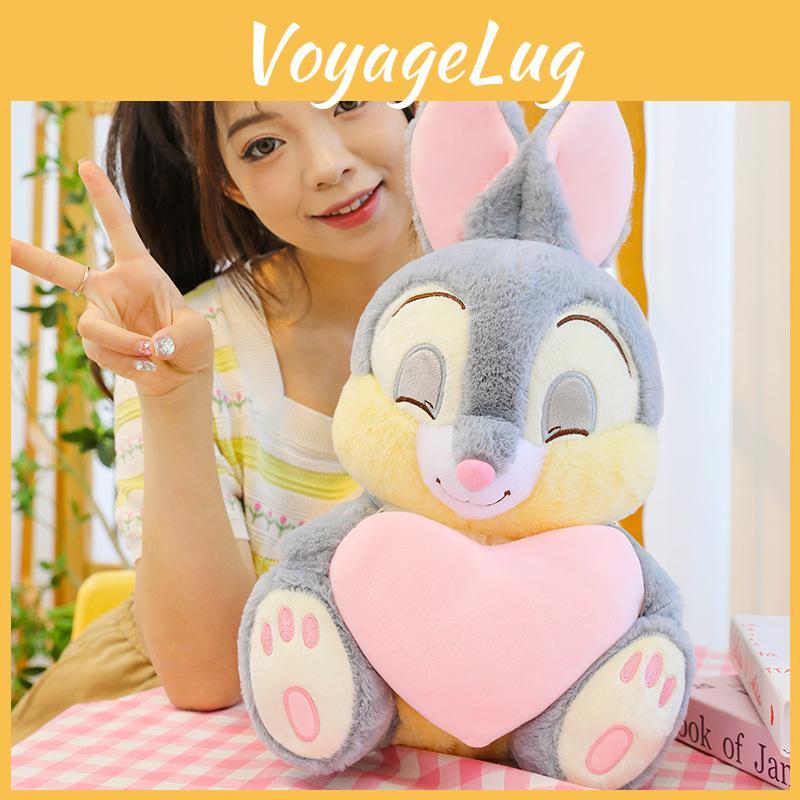 Adorable White Rabbit Plush Toy Couple Stuffed Doll Kids Birthday Holiday Gift