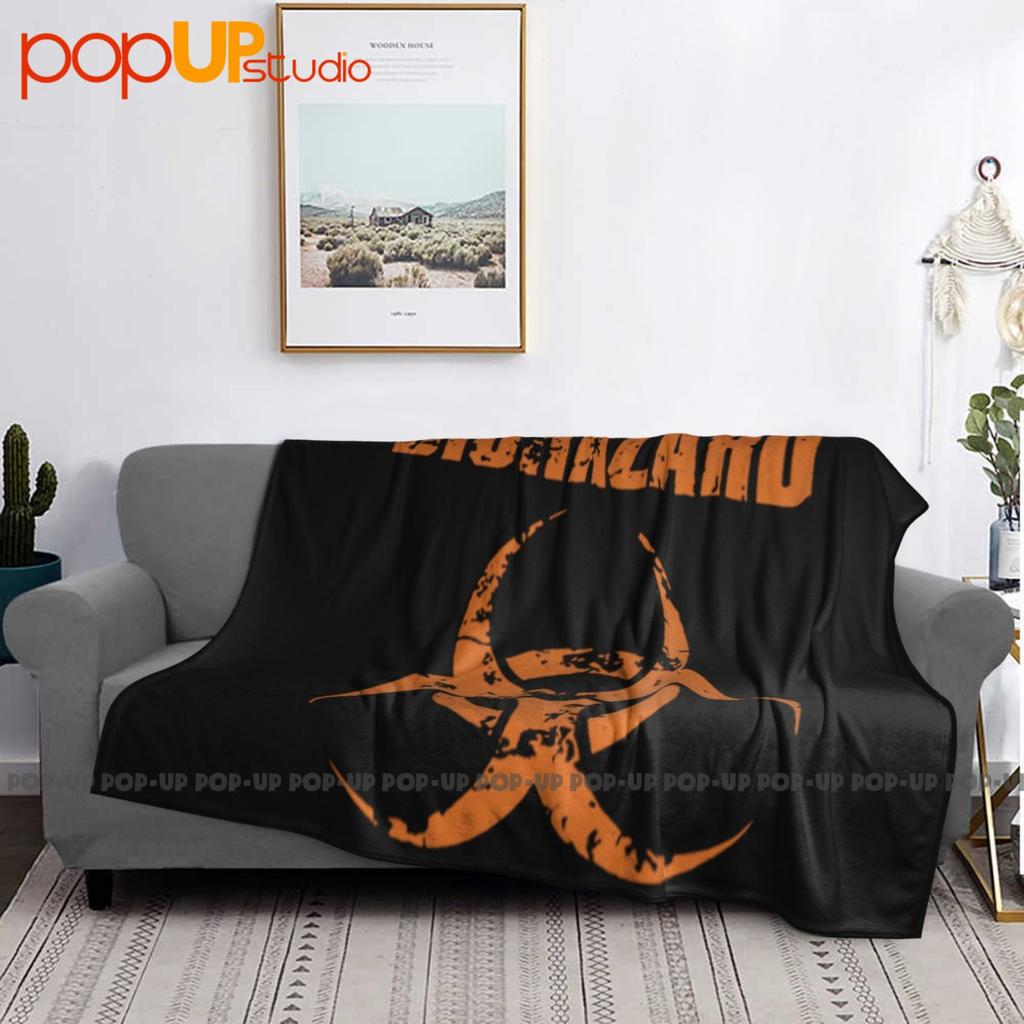 Biohazard Logo Metall Rock Ultra-Weiche Decke Steppdecke Winter Sofabezug Bettbezüge