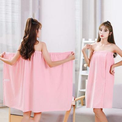 Weiche Dame Badetuch Coral Fleece Wrap Dusche Rock Strandtuch Hotel Bademantel Dame