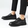 Elegant Business Men's Leather Shoes Minimalist Retro Style Dress Up Party Daily Office Luxury High-quality Adult Shoes Hot