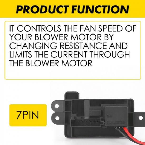 Heating AC Blower Motor Resistor For Cadillac Escalade Chevrolet Silverado