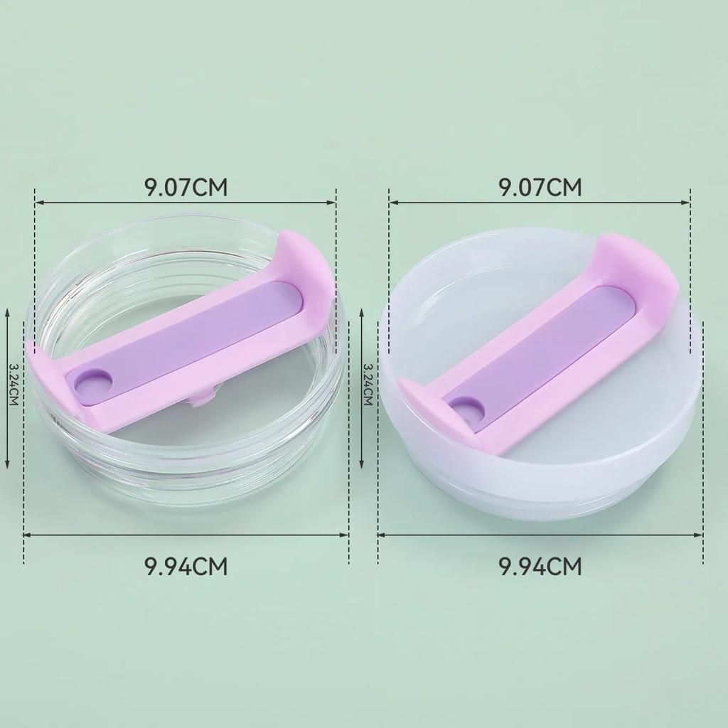 40 oz Versiegelbare Flaschenabdeckung Spritzwassergeschützt Auslaufsicher Einfache Kunststoff-Ersatzdeckel für Stanley Quencher H2.0 40 oz Becher